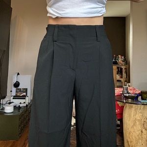 High waisted black trousers from Beaufille